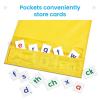 hand2mind Phonics Skill-Building Demonstration Pocket Chart, Hanging Pocket Chart for Classroom, Tabletop Pocket Chart, Phonemic Awareness Activities, Science of Reading Classroom Materials