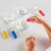 hand2mind Rainbow Fraction Manipulatives, Baking Supplies for Kids, Kids Kitchen, Cute , Unit Fraction, Montessori Kitchen, Measuring Spoons (Set of 4)