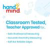 hand2mind Safe-T Compass, Bullseye Compass, Compass for Geometry, Compass Drawing Tool, Dysgraphia Tools for Kids, Circle Drawing Tool, Compass Set, Math Classroom Supplies (Set of 30)