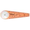 hand2mind Safe-T Compass for Kids Math, 10 in. Diameter Orange Compasses, Safety Compass for Drawing, Safety Kids School Supplies, Homeschool Supplies (Set of 12)