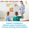 hand2mind Scratch Block-Based Coding Magnetic Demonstration Set, Learn to Code STEM Activities, Computer Science and Programming for Kids, Coding for Kids 8-12, STEM Classroom Science Teacher Supplies