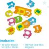 hand2mind ScratchJr Block-Based Coding Magnetic Demonstration Set, Learn to Code, Computer Science and Programming for Kids, STEM Activities, Elementary STEM Classroom, Science Teacher Supplies