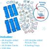 hand2mind Sort That Sound! Activity Set, Phonemic Awareness, ESL Teaching Materials, Science of Reading Manipulatives, Letter Sounds for Kindergarten, Speech Therapy Tools, Phonics Flash Cards