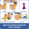 hand2mind Step Squad Mission Headquarters Playset – TV Show Action Figure Playset with 11 Accessories, Counting and Number Toys, for Toddlers and Kids Ages 3, 4, 5, 6, 7