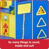 hand2mind Step Squad Mission Headquarters Playset – TV Show Action Figure Playset with 11 Accessories, Counting and Number Toys, for Toddlers and Kids Ages 3, 4, 5, 6, 7