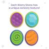 hand2mind Worry Stone Pals, Worry Stones for Anxiety, Fidget Bracelet for Kids, Kids Anxiety Relief, Toddler Sensory Toys, Calming Toys, Calm Down Corner Supplies, Social Emotional Learning Activities