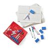 hand2mind XY Coordinate Grid White Boards for Students, Grid Board for Graphing, Dry Erase Boards, Portable Whiteboard, School Supplies, Classroom Supplies (Pack of 30)(Set of 30)