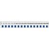 hand2mind 12 inch Flexible Safe-T Plastic Beginner Rulers, Set of 12