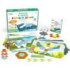 hand2mind Animals and Insects Pattern Block Puzzle Set, Tangram Puzzle, Geometric Shapes for Kids, Pattern Blocks Cards, Pattern Play, Toddler Battern Blocks, Kindergarten Learning Activities(Animals and Insects Set)