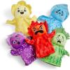 hand2mind Feelings Family Hand Puppets, Hand Puppets for Kids, Social Skills Activities, Mindfulness for Kids, Social Emotional Learning Activities, Sensory Play Therapy Toys for Counselors (Set of 5)(Hand Puppets)