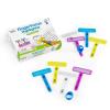hand2mind FingerFocus Highlighter, Guided Reading Strips, Reading Pointers for Kids, Dyslexia Tools for Kids, ADHD Tools, Special Education School Supplies, Teacher Classroom Must Haves (6 Pack)(6 Pack)