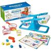hand2mind Let’s Learn to Measure Activity Set, Kids Measuring Cups, Bucket Balance, MathLink Cubes and Activity Cards Set, Teacher Supplies, Classroom Supplies, Preschool Learning, Toddler Learning