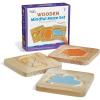 hand2mind Mindful Maze Boards, Tactile Sensory Toys for Toddlers, Anxiety Relief Items, Calm Down Corner Supplies, Emotional Regulation Tools for Kids, Play Therapy Toys, Mindfulness Gifts(Wooden Boards)