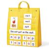 hand2mind Phonics Skill-Building Demonstration Pocket Chart, Hanging Pocket Chart for Classroom, Tabletop Pocket Chart, Phonemic Awareness Activities, Science of Reading Classroom Materials
