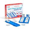 hand2mind Sort That Sound! Activity Set, Phonemic Awareness, ESL Teaching Materials, Science of Reading Manipulatives, Letter Sounds for Kindergarten, Speech Therapy Tools, Phonics Flash Cards