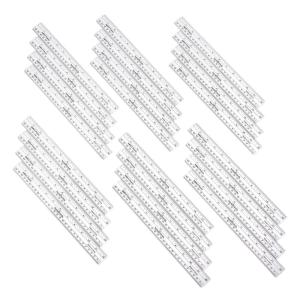 ETA hand2mind 12″ Flat Overhead Flexible Safety Ruler, Pack of 24 (Оne Расk)