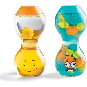 hand2mind Express Your Feelings Sensory Bottles- Opposite Emotions, Toddler Sensory Toys, Quiet Fidget Toys, Play Therapy Toys, Calm Down Corner Supplies, Calming Corner, Social Emotional Learning