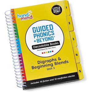 hand2mind Guided Phonics + Beyond Decodable Books Unit 2, CVC Books for Beginning Readers, Science of Reading Classroom Materials, Learn to Read Leveled Readers, Preschool Curriculum for Teachers(Unit 3)
