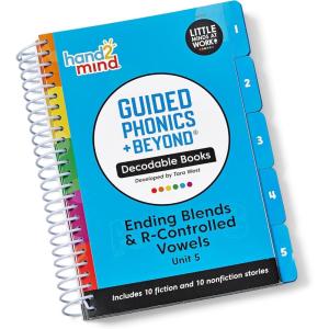 hand2mind Guided Phonics + Beyond Decodable Books Unit 2, CVC Books for Beginning Readers, Science of Reading Classroom Materials, Learn to Read Leveled Readers, Preschool Curriculum for Teachers(Unit 5)