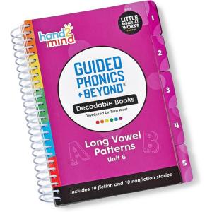hand2mind Guided Phonics + Beyond Decodable Books Unit 2, CVC Books for Beginning Readers, Science of Reading Classroom Materials, Learn to Read Leveled Readers, Preschool Curriculum for Teachers(Unit 6)