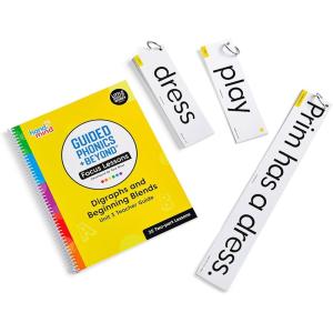 hand2mind Guided Phonics + Beyond Focus Lessons Unit 1 Teacher Guide, Science of Reading Classroom Materials, Kindergarten Homeschool Curriculum Supplies, Early Childhood Education Materials(Unit 3)
