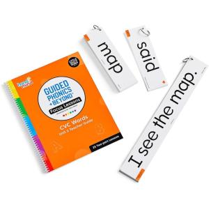 hand2mind Guided Phonics + Beyond Focus Lessons Unit 1 Teacher Guide, Science of Reading Classroom Materials, Kindergarten Homeschool Curriculum Supplies, Early Childhood Education Materials(Unit 2)