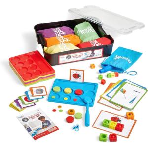 hand2mind Little Minds at Work Science of Reading Essentials Toolkit by Tara West, Decodable Reading Manipulatives, Elkonin Boxes, Letter Sounds, Phonemic Awareness, Preschool Learning (Set of 6)(Toolkit)