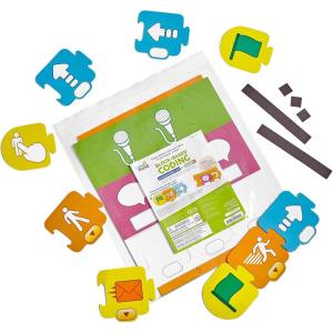 hand2mind ScratchJr Block-Based Coding Magnetic Demonstration Set, Learn to Code, Computer Science and Programming for Kids, STEM Activities, Elementary STEM Classroom, Science Teacher Supplies