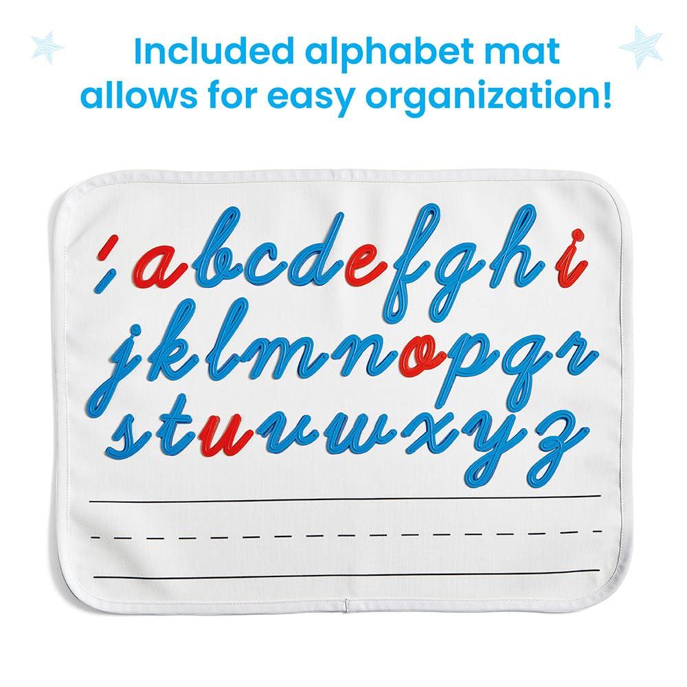 imagehand2mind Cursive Connecting Lowercase Letters Tactile Letter Tracing Cursive Alphabet Handwriting Practice Fine Motor Activities Homeschool Supplies Classroom Manipulatives for Elementary School