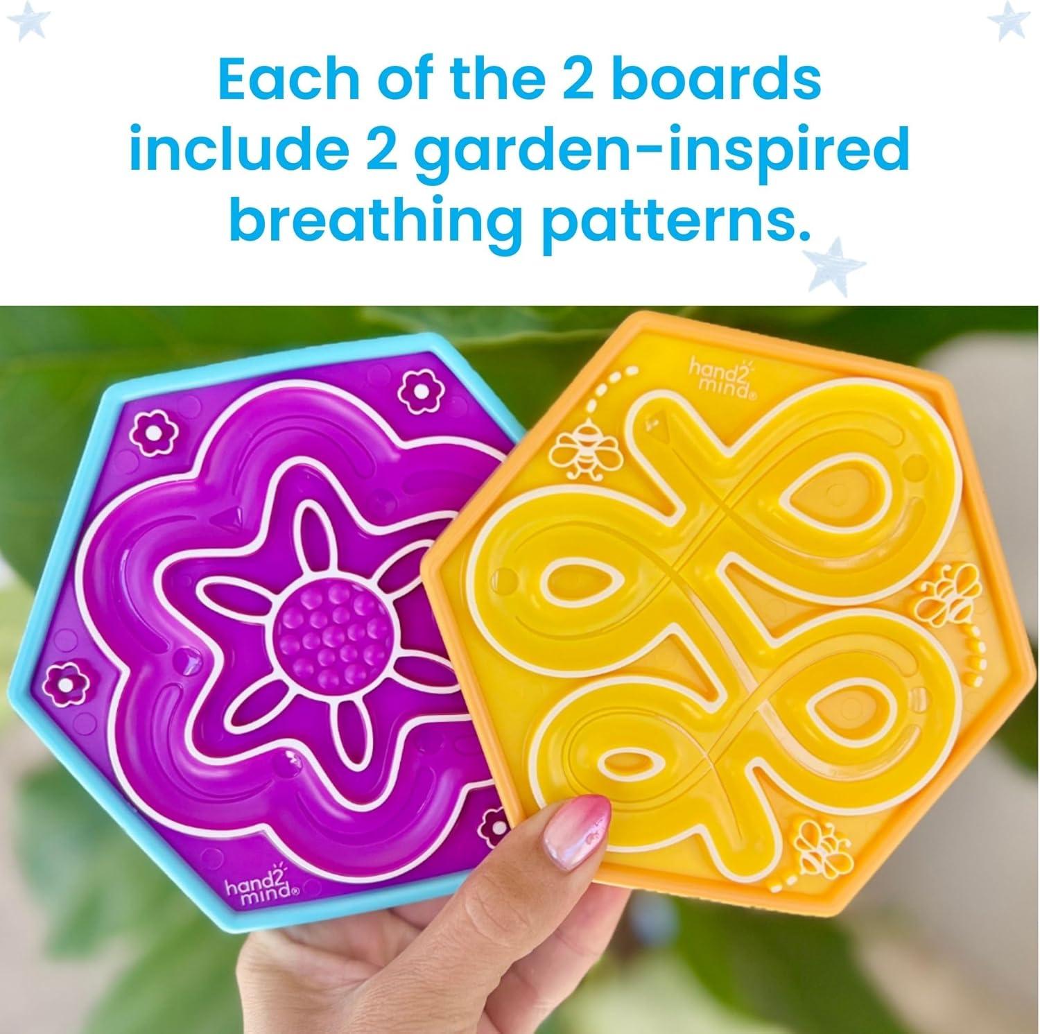 imagehand2mind Mindful Maze Garden Pack Tactile Sensory Toys for Toddlers Calm Down Corner Supplies Mindfulness for Kids Occupational Therapy Toys Quiet Fidgets for Classroom for Kids