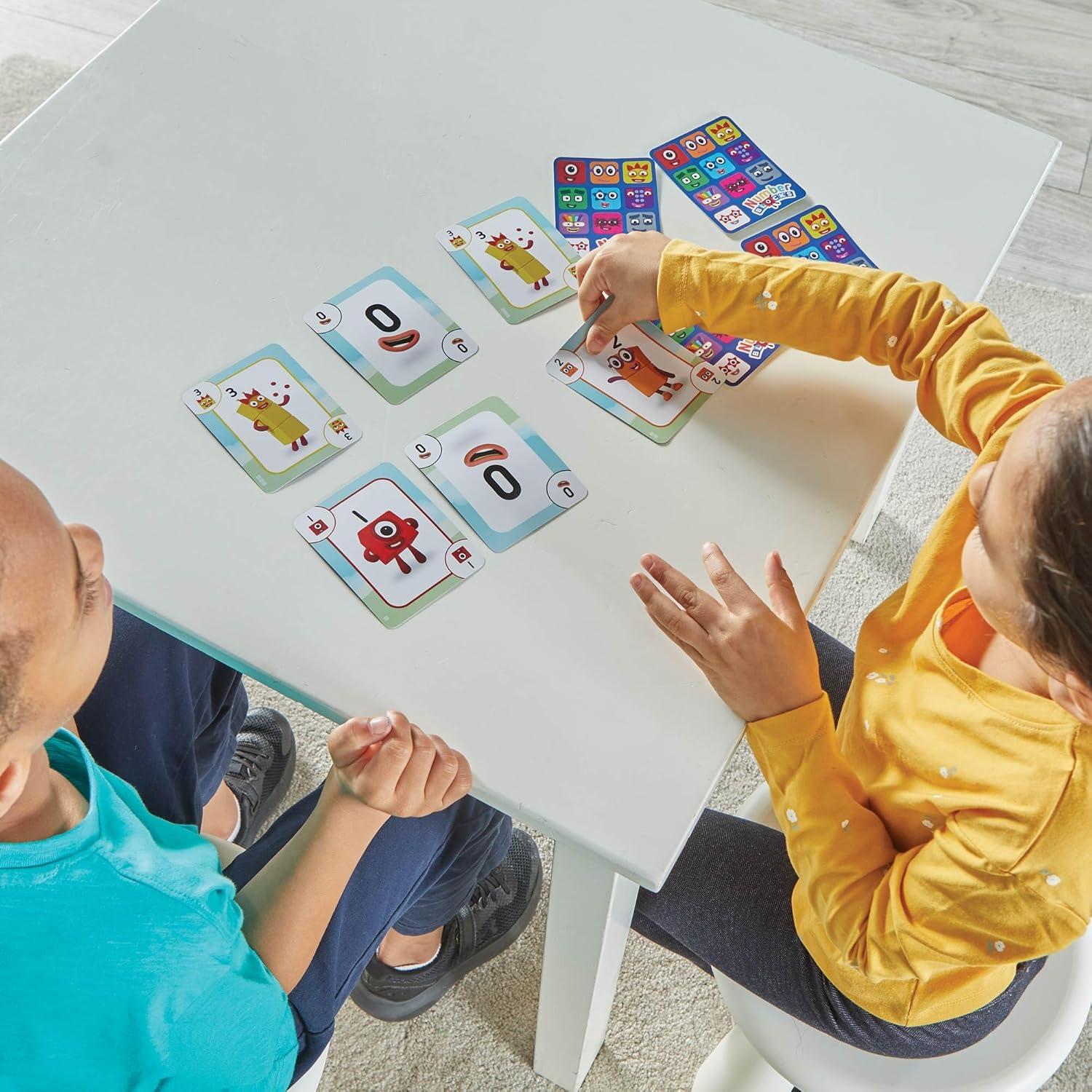 imagehand2mind Numberblocks Playing Cards Travel Card Games for Kids Counting Toys Kindergarten Math Manipulatives Preschool Learning Activities Indoor Recess Games for Classroom Kids Birthday Gift