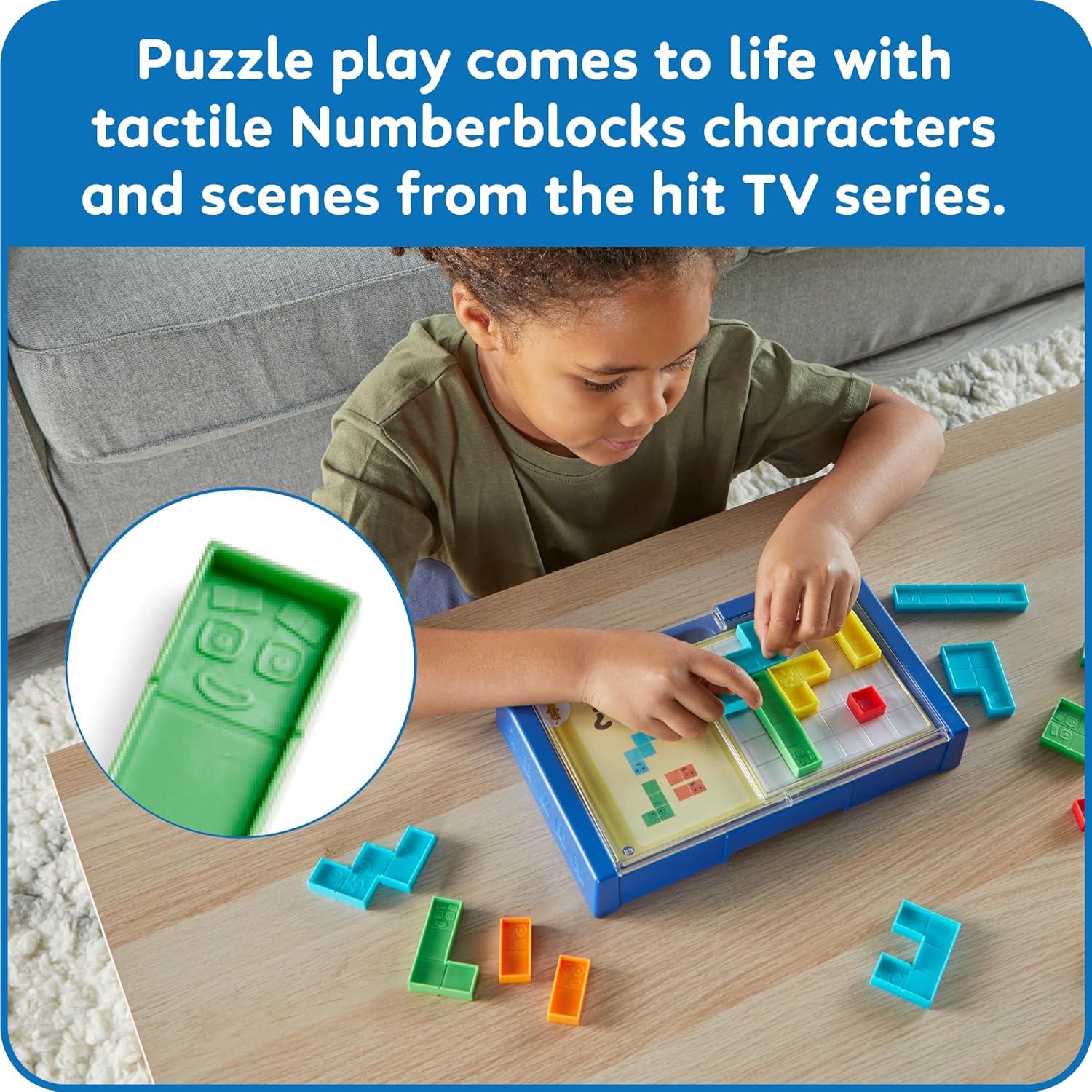 imagehand2mind Numberblocks Puzzle Solver Brain Teasers Logic Puzzles for Kids Educational Games Math Toys for Kids 35 Fidget Game Preschool Learning Activities Toddler Birthday Gifts
