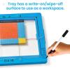 hand2mind Area Model Tray with Base Ten Blocks, Multiplication Manipulatives, Base 10 Math Manipulatives 3rd Grade, Counting Cubes, Teacher Supplies for Classroom Elementary, Math Classroom Must Haves