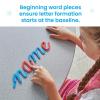 hand2mind Cursive Connecting Lowercase Letters, Tactile Letter Tracing, Cursive Alphabet Handwriting Practice, Fine Motor Activities, Homeschool Supplies, Classroom Manipulatives for Elementary School