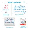 hand2mind Cursive Connecting Lowercase Letters, Tactile Letter Tracing, Cursive Alphabet Handwriting Practice, Fine Motor Activities, Homeschool Supplies, Classroom Manipulatives for Elementary School