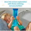 hand2mind Exploring Ocean Forces Sensory Bottles, Quiet Fidget Toys for Kids 3-5, Toddler Learning Toys, Calming Corner Classroom, Calm Down Corner Supplies, Preschool Science Center Materials