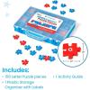 hand2mind Lowercase Alphabet Puzzle Pieces, Spelling Toys for Kids 3-5, Word Building Puzzles, Letter Recognition for Preschoolers, Toddler ABC Learning Toys, Science of Reading Manipulatives