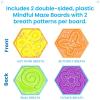 hand2mind Mindful Maze Garden Pack, Tactile Sensory Toys for Toddlers, Calm Down Corner Supplies, Mindfulness for Kids, Occupational Therapy Toys, Quiet Fidgets for Classroom, for Kids