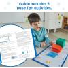 hand2mind Multicolored Base Ten Blocks Activity Set, Place Value Manipulatives, Base 10 Blocks for Math, Counting Cubes, Math Manipulatives 1st Grade, Small Group Classroom Must Haves (133 Pieces)