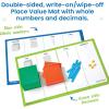 hand2mind Multicolored Base Ten Blocks Activity Set, Place Value Manipulatives, Base 10 Blocks for Math, Counting Cubes, Math Manipulatives 1st Grade, Small Group Classroom Must Haves (133 Pieces)