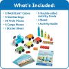 hand2mind Numberblocks Express Train MathLink Cubes Activity Set, Preschool Learning Activities, Train Toy, Counting Blocks, Number Toys, Kids Educational Toys, Math Manipulatives for Preschoolers