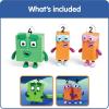 hand2mind Numberblocks Four and The Terrible Twos, Toy Figures Collectibles, Small Cartoon Figurines for Kids, Mini Action Figures, Character Play Figure Playsets, Imaginative Toys(Toy Figures Collectibles)