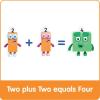 hand2mind Numberblocks Four and The Terrible Twos, Toy Figures Collectibles, Small Cartoon Figurines for Kids, Mini Action Figures, Character Play Figure Playsets, Imaginative Toys(Toy Figures Collectibles)