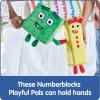 hand2mind Numberblocks Three & Four Playful Pals, Plush Figure Toys, Numbers for Toddlers, Preschool Math Learning Toys, Stuffed Animal Plushies, Counting Blocks, Soft Stuffies, Kids Birthday Gifts(Plush Toys)