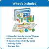 hand2mind Numberblocks Wooden Building Blocks Activity Set, Wood Stacking Toy, Counting Blocks, Numbers for Toddlers, Math Games, Logic Puzzles, Preschool Learning Activities, Kids Birthday Gift