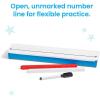 hand2mind Open Number Line Starter Set, White Board Dry Erase Number Lines for Students, Teaching Addition and Subtraction, Educational Math Manipulatives, Classroom Supplies for Teachers Elementary