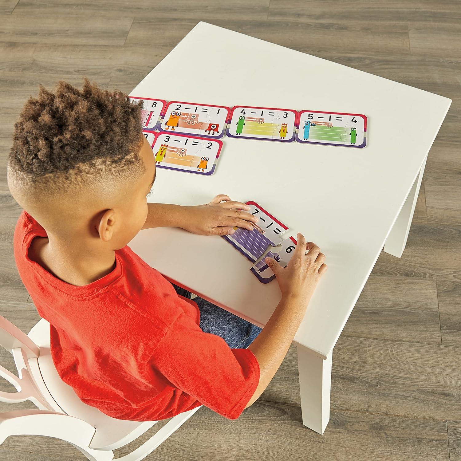 image:imagehand2mind Numberblocks Adding and Subtracting Puzzle Set Addition and Subtraction Games Number Puzzle Math Games for Kids Educational Toys Toddler Matching Game Preschool Learning Activities