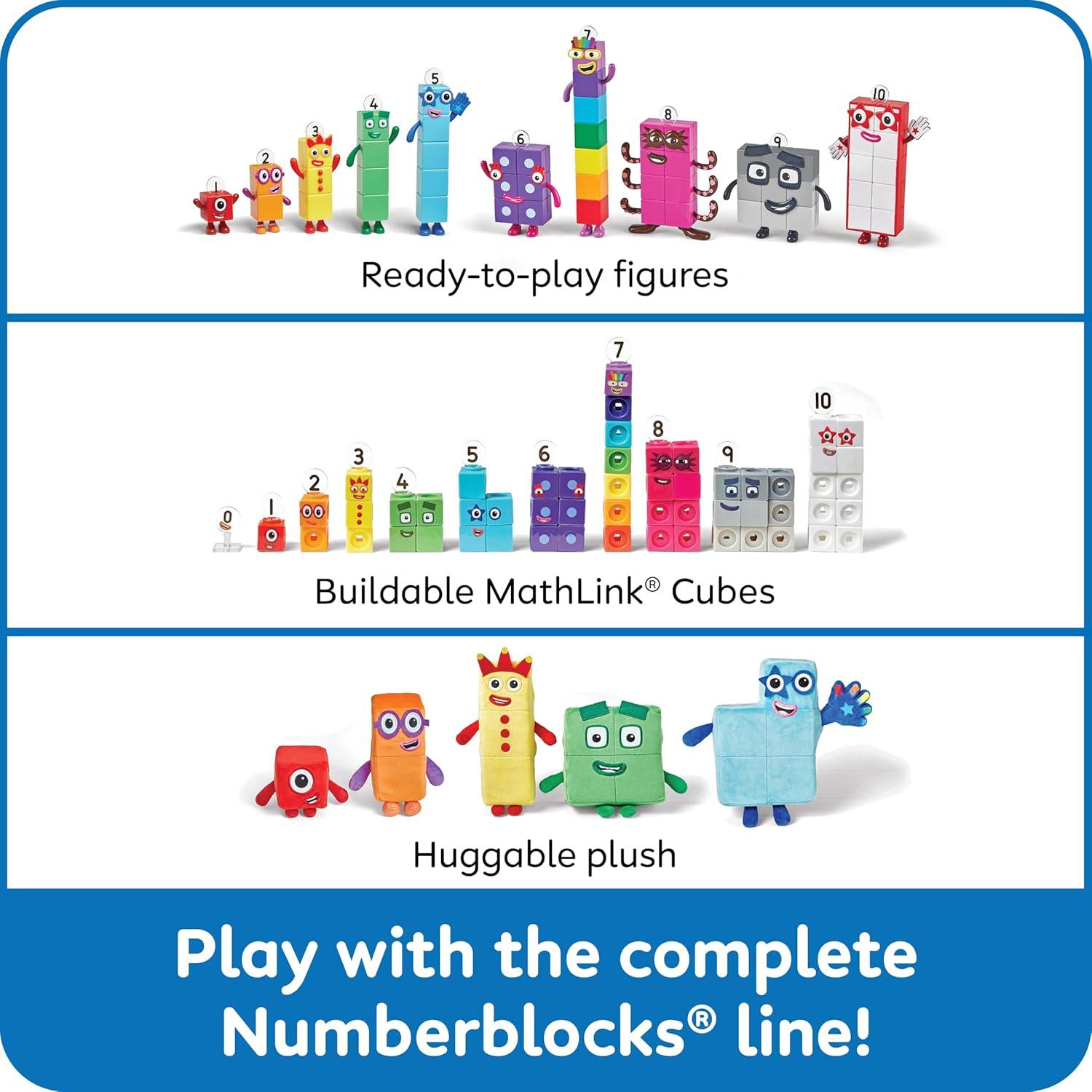 image:imagehand2mind Numberblocks Friends Thirteen and Fourteen Figures Numbers for Toddlers Math Toys for Kids 35 Small Figurines for Kids Preschool Learning ampamp Education Toys Birthday Gifts for Kids