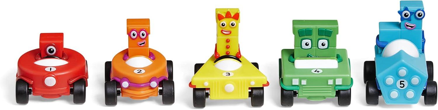 image:imagehand2mind Numberblocks Mini Vehicles Race Car Toys Toy Vehicle Playsets Play Figure Playsets Small Figurines for Kids Number Toys Counting Toys Math Toys for Kids 35 Birthday Gifts for KidsNumberblocks Vehicles