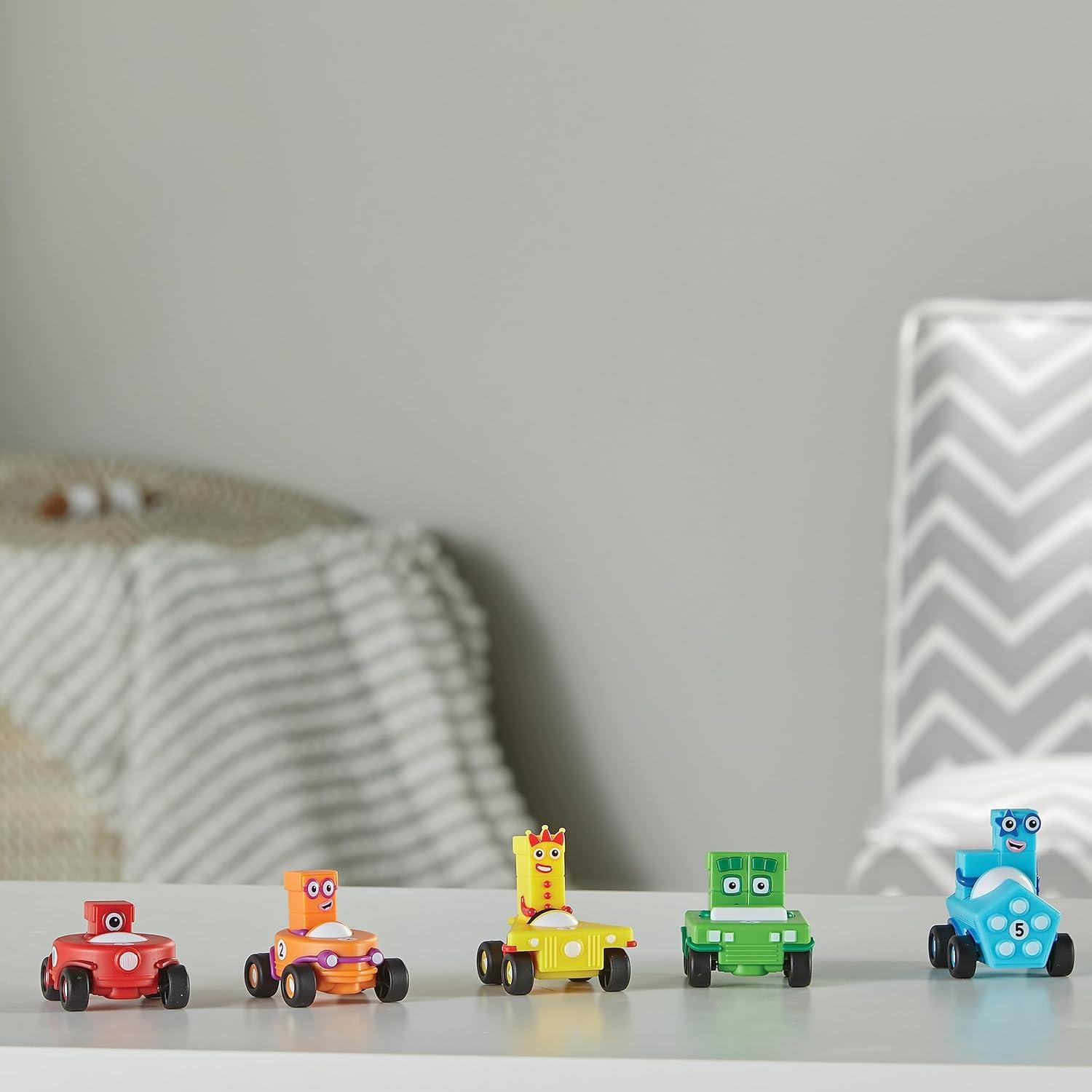 image:imagehand2mind Numberblocks Mini Vehicles Race Car Toys Toy Vehicle Playsets Play Figure Playsets Small Figurines for Kids Number Toys Counting Toys Math Toys for Kids 35 Birthday Gifts for KidsNumberblocks Vehicles